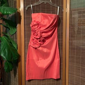 Jessica McClintock for Gunne Sax size 3 coral formal dress